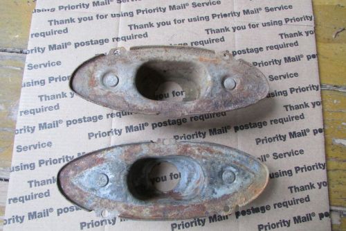 49 50 51? ford  tail light housing body pair led sled shoe box 1949 1950
