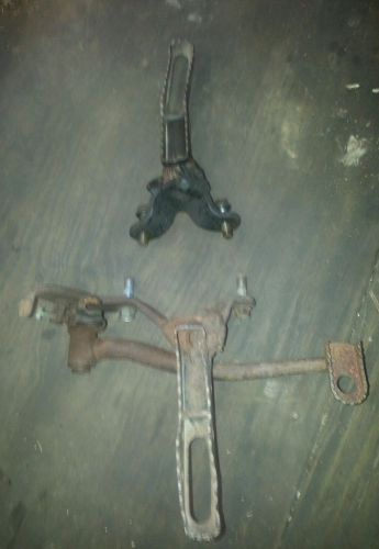 1986 honda atc 250sx right &amp; left foot pegs &amp; brake lever oem
