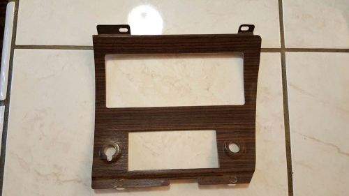 1967 caprice or impala radio face plate