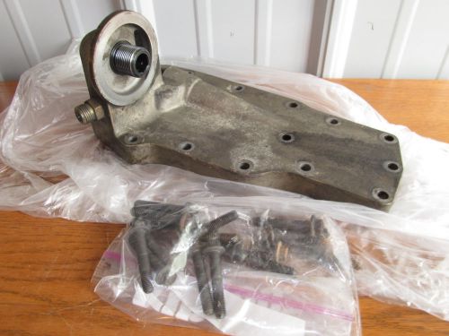 2006 dodge ram cummins turbo diesel oil filter mount  (z-25)