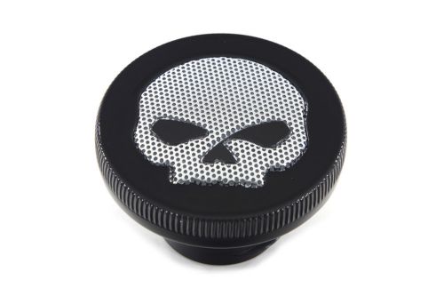 Wyatt gatling black skull style vented gas cap