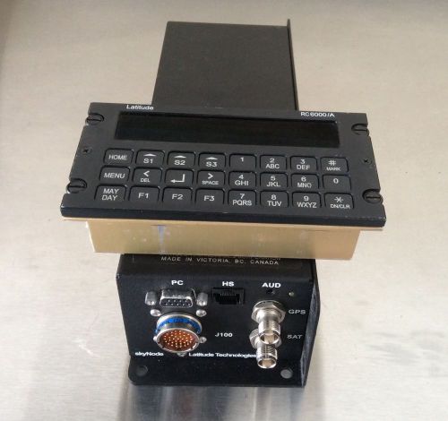 Latitude skynode tracker s200 and cdu dialer rc-6000/a package