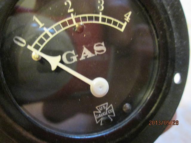 Old gas pressure dash instrument panel hot rod lincoln scta rat truck very rare