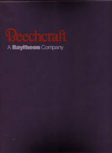 Beechcraft model 33 35 shop manual serial #&#039;s d-1 through d-10110 except d10097