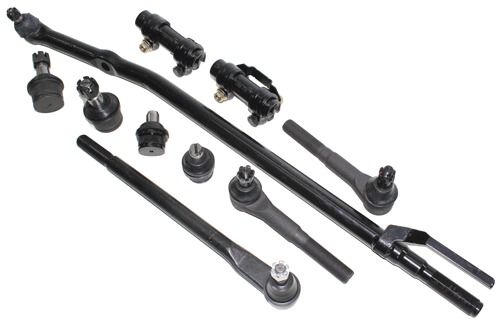 Suspension steering kit excursion f250 f350 rwd tie rods ball joints track bar