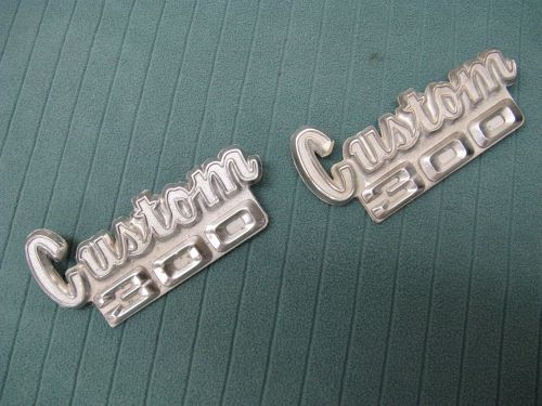 1972 1973 1974 1975 1976 72 73 74 75 76 dodge truck custom 300 emblem nameplate
