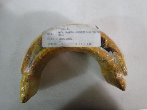Yanmar 6 ual st diesel engine metal crankpin ( oversize 0.4) bearing shell