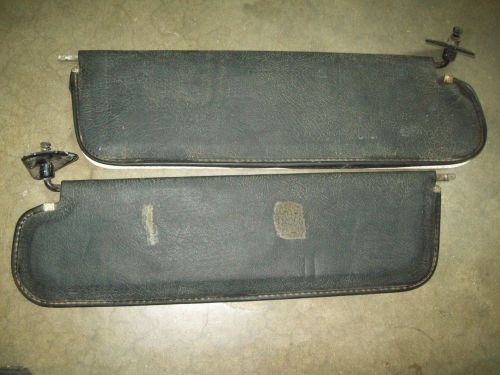 1967 1970 1972 chevy gmc p/u truck black sun visors