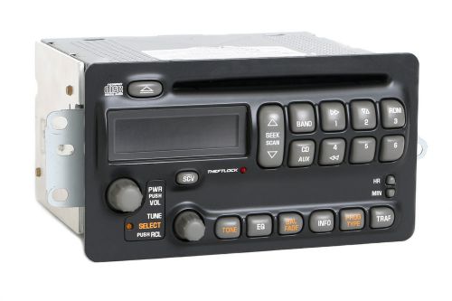 2003-05 pontiac aztek montana grand am sunfire am fm radio cd player pn 10317991