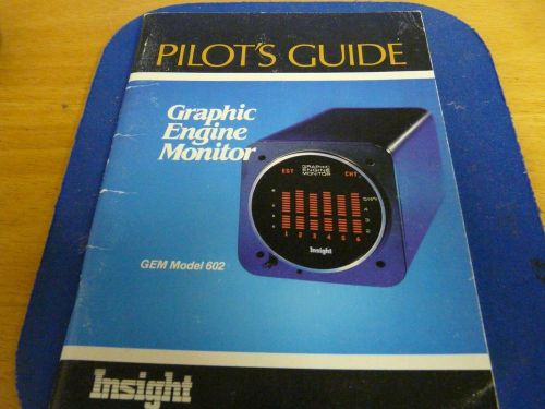 Insight graphic aircraft engine monitor gem model602 pilots guide
