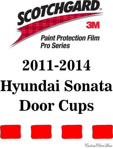 3m scotchgard paint protection film pro series fits 2011 2014 hyundai sonata