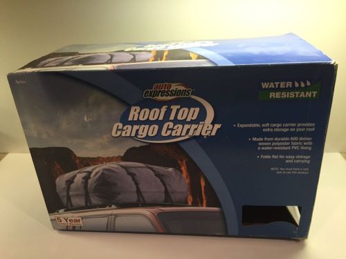 Axius portable roof top cargo carrier canvas bag (used only once)