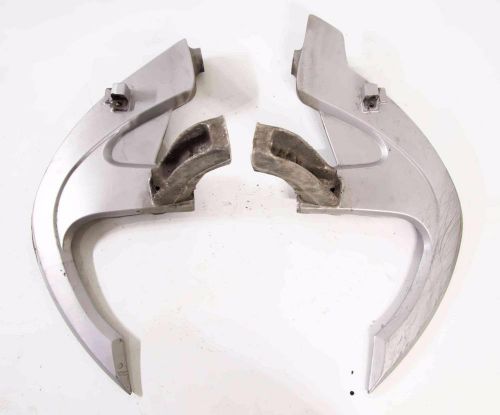 09 victory vision oem left &amp; right rear passenger foot peg crash bars guard