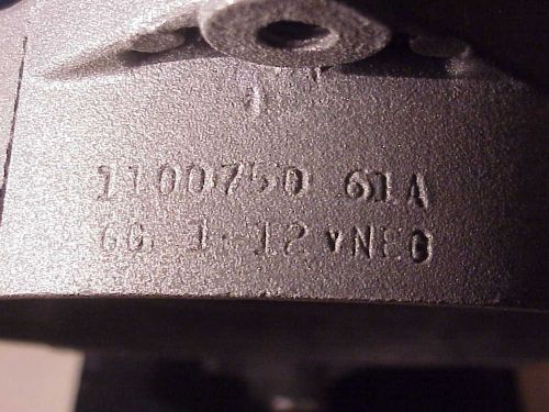 1966-67 corvette chevelle delco alternator front drive  #1100750 61a  "6g1"