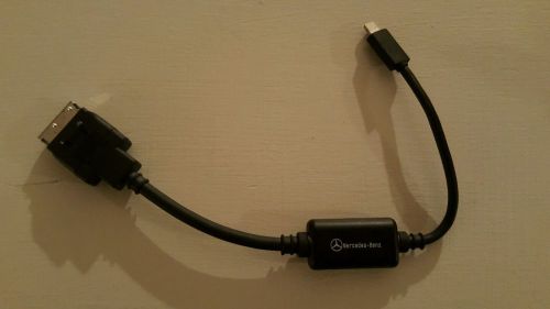 Mercedes benz ml gl e c sl slk cls apple iphone connecting cable