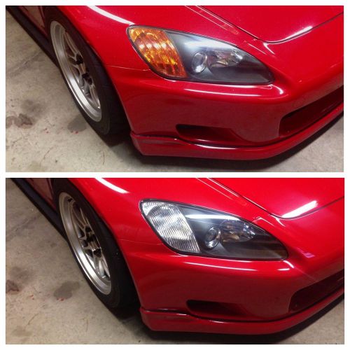 Ap1 clear headlight diffusers reflectors -get rid of the amber in your headlight