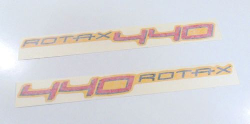 1999 genuine ski-doo mxz 440 f upper side hood rotax nos oem decals 415127518