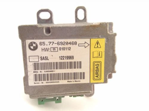 Bmw 7er e65 e66 airbag-steuergerät sensor ecu srs module 6920468