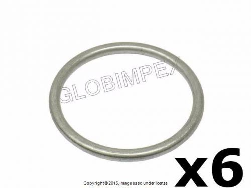 Porsche 911 turbo &#039;91-&#039;94 heat exchanger to head seal ring set of 6 reinz