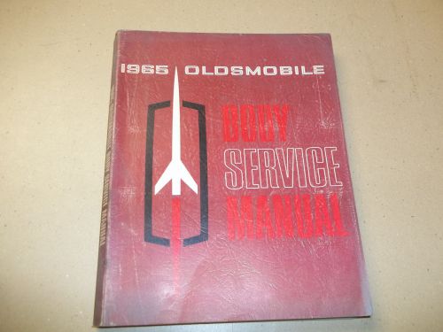 1965 oldsmobile body shop manual service  manual