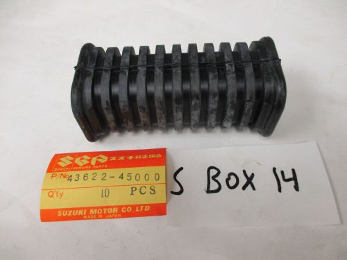 Nos suzuki gs1000 gs750 gs850 footrest rubber 43622-45000