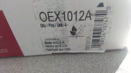 Disc brake pad-oex rear wagner oex1012a new