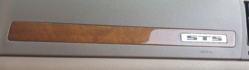 2005 2006 2007 cadillac sts rh  wood grain dashboard trim with chrome sts emblem