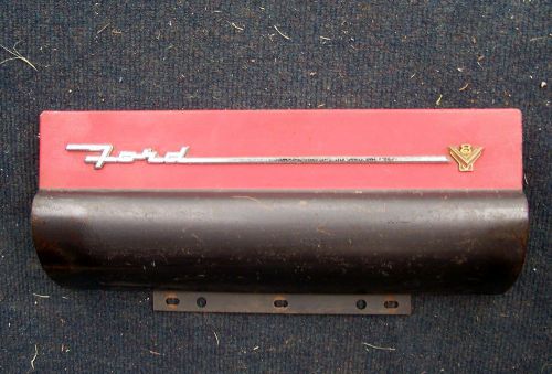 1956 ford used glove box door with trim.