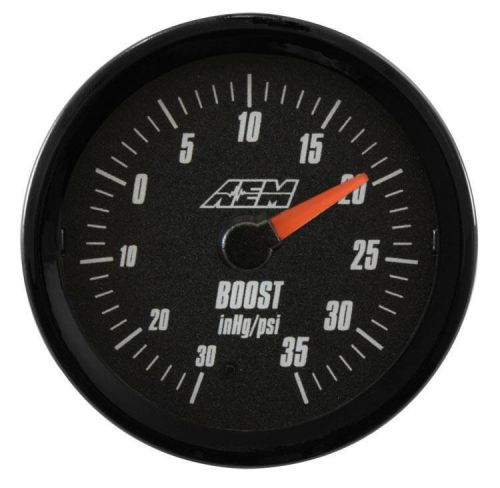 Aem electronics 30-5132 analog gauges range: -1~2.4bar metric measurement