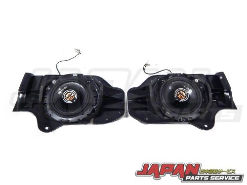 89-94 nissan skyline r32 oem speaker bracket mounts kenwood speaker hcr32 bnr32