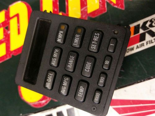 Bmw e28 e30 e24 e23 13 buttons obc on board computer # 65811386868