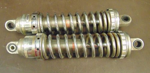 Honda 1985 cb650 cb 650 9/29 chrome rear shocks showa me5-781