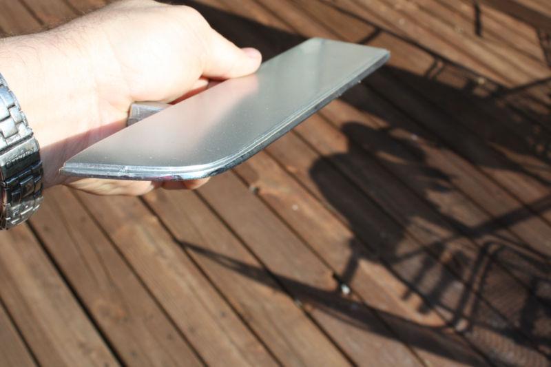 67 mustang original chrome rh grille bar c7zb-8418-a