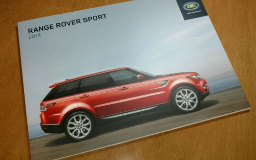 2014 range rover sport brochure