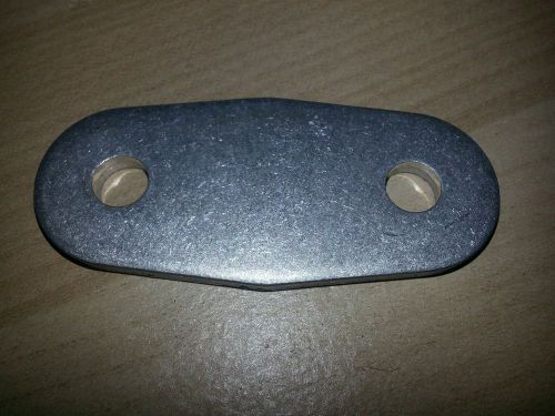 86-93 ford mustang gt or lx 5.0 1/4&#034; billet aluminum egr delete (plate only)