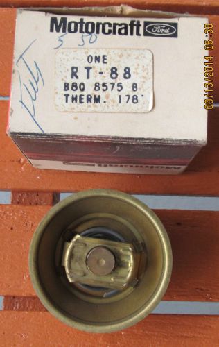 Nos motorcraft 1952 -57 lincoln &amp; continental 1957 merc thermostat b8q 8575 b