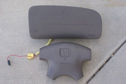 98-99 honda accord air bags airbags set 1998,1999 , tan and tan