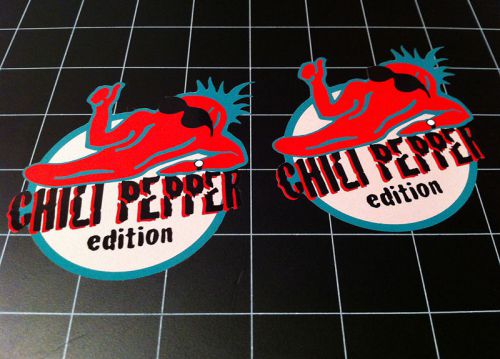 Chili pepper edition decals stickers wrangler cj yj tj jk cherokee xj wj sahara