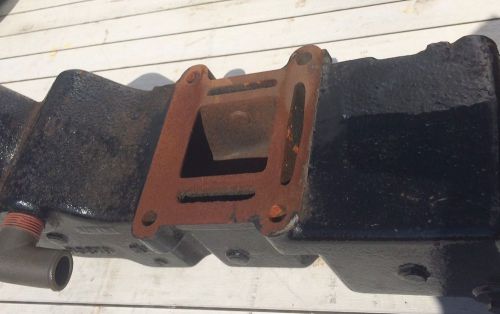 Osco 0879 exhaust elbow mercruiser models 165, 170, 180 and 190 old stock  rusty