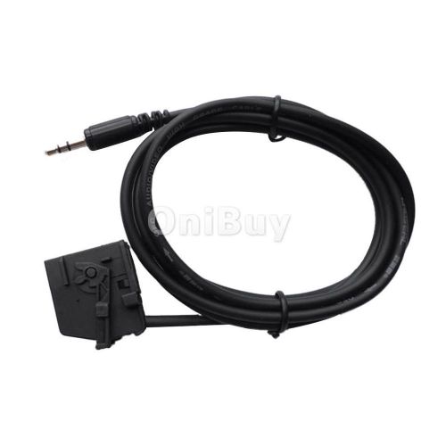 Aux line in adapter interface with 3.5mm jack for mercedes radio comand 2.0