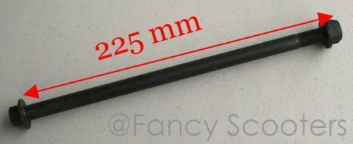 Dirt bike engine mount  bolt /nut m 12 x 225mm