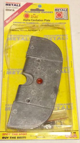 Performance metals 00041a mercruiser alpha i gen ii boat cavitation plate
