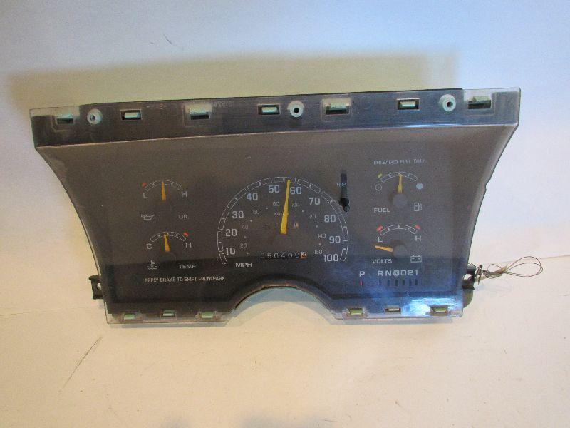 93 chevy astro 93 gmc safari speedometer analog cluster 50k miles!!