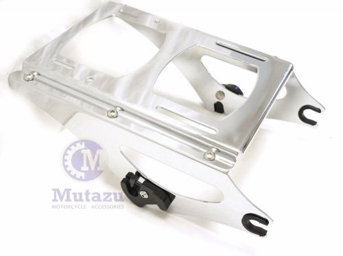 Mutazu detachable 2009-2013 two up rack for harley touring flhr fltr flht flhx