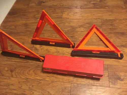 James king, dot approved roadside safety triangles