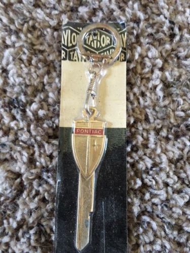 Vintage pontiac crest key blank
