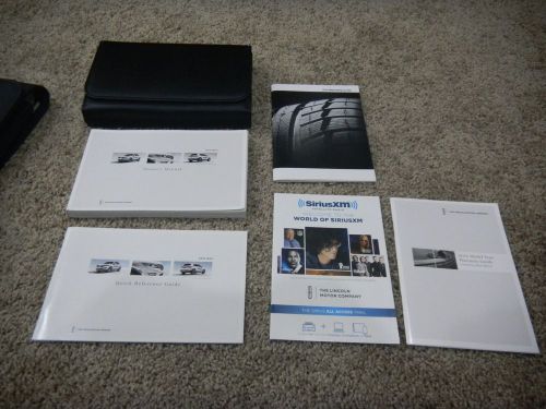 2015 lincoln mkc owners manual set with free shipping