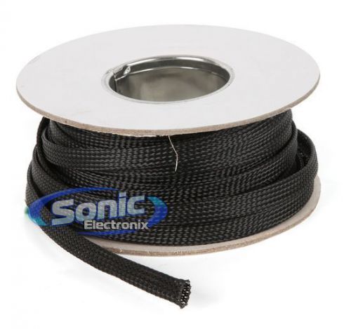 Xscorpion et38.1bk 100 ft 3/8" black expandable sleeving tube