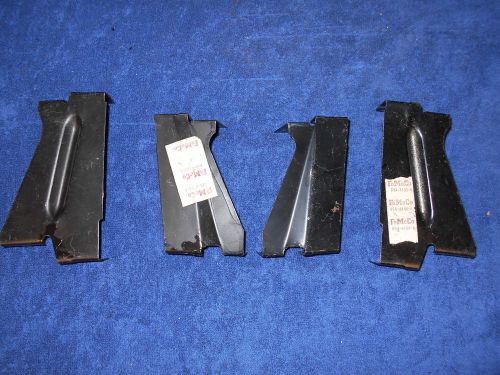 1959 ford passenger  grille support brackets  set of ( 4 )    nos  816