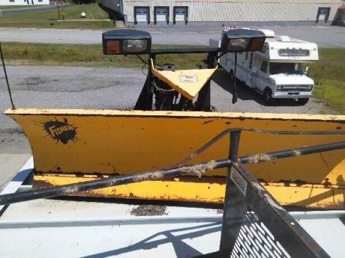 Fisher snow plow